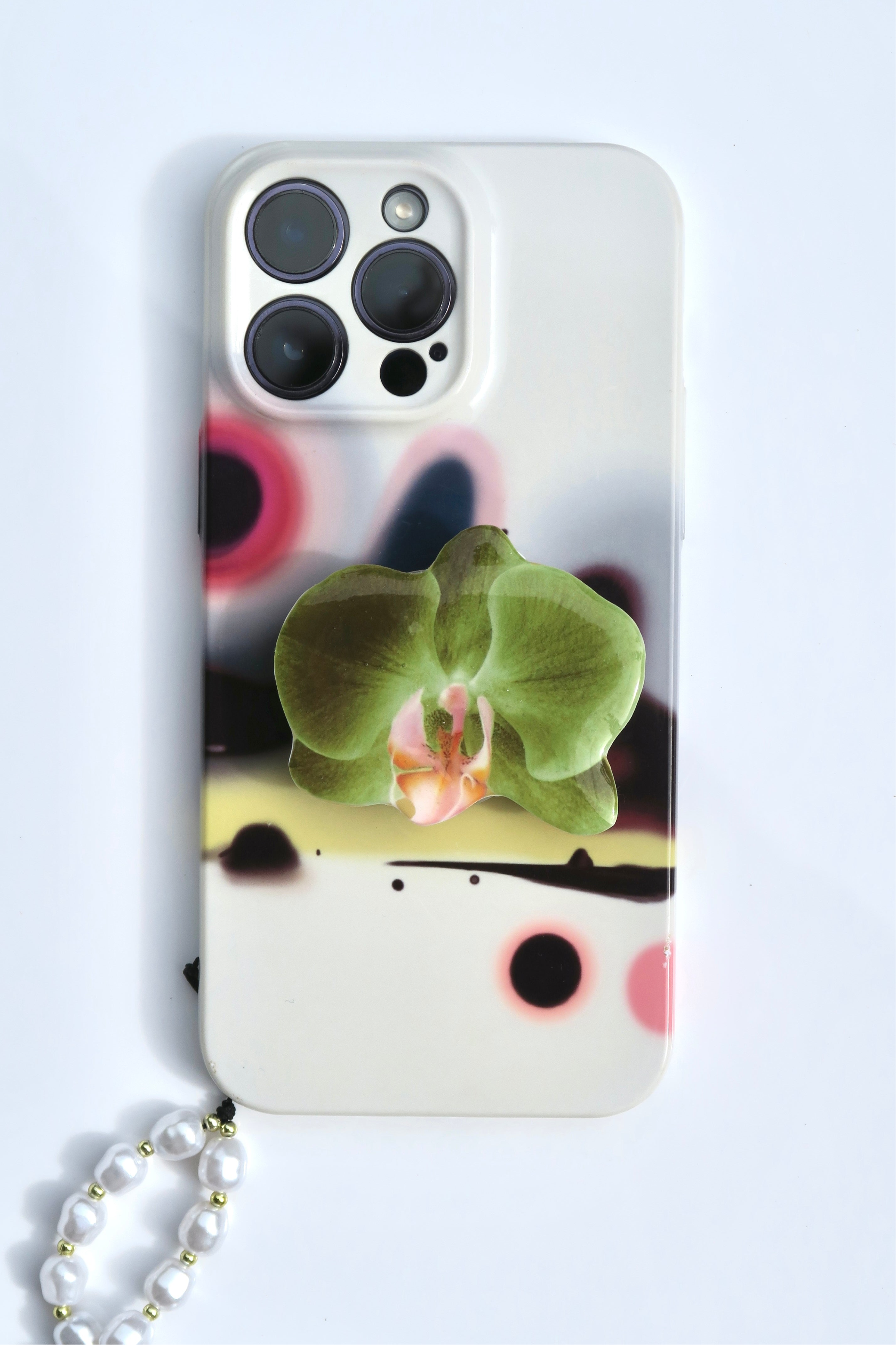 Matcha orchid adhesive