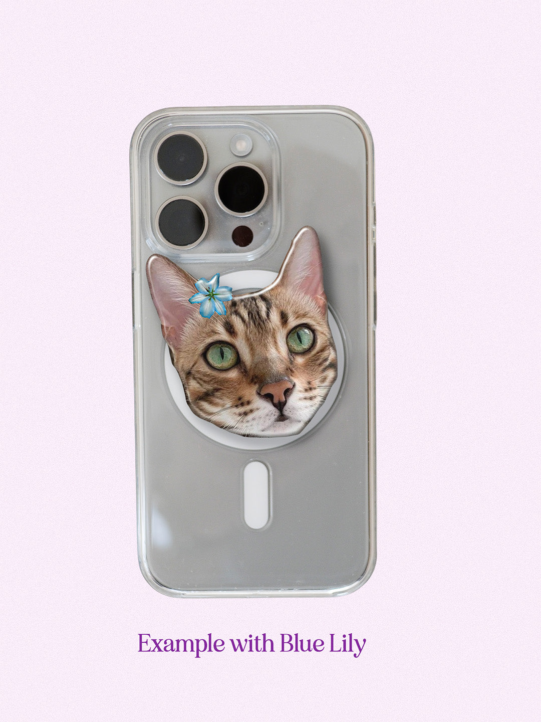 Limited Edition custom pet phone grip