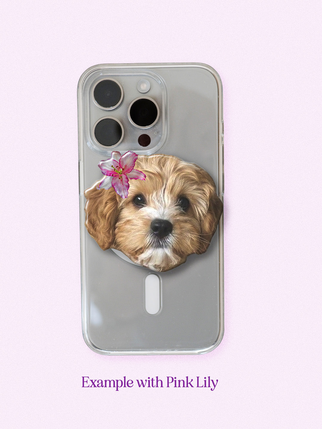 Limited Edition custom pet phone grip