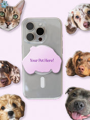 Limited Edition custom pet phone grip