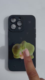 Matcha orchid adhesive