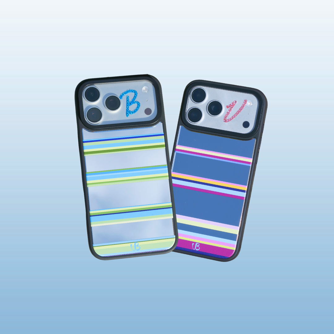 Cases and Bedazzled letters