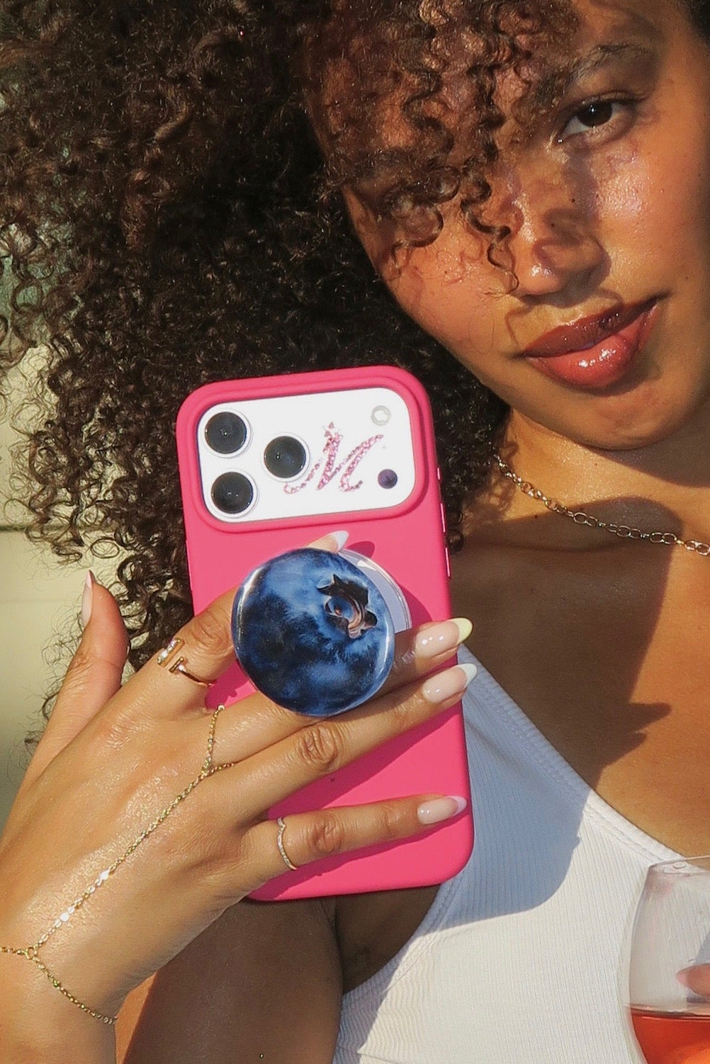 Blueberry Phone Grip