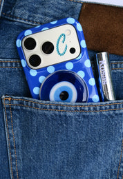 Blue Bedazzled letter