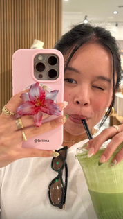 Pink Lily MagSafe Grip