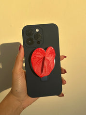 Red Anthurium MagSafe flower pop