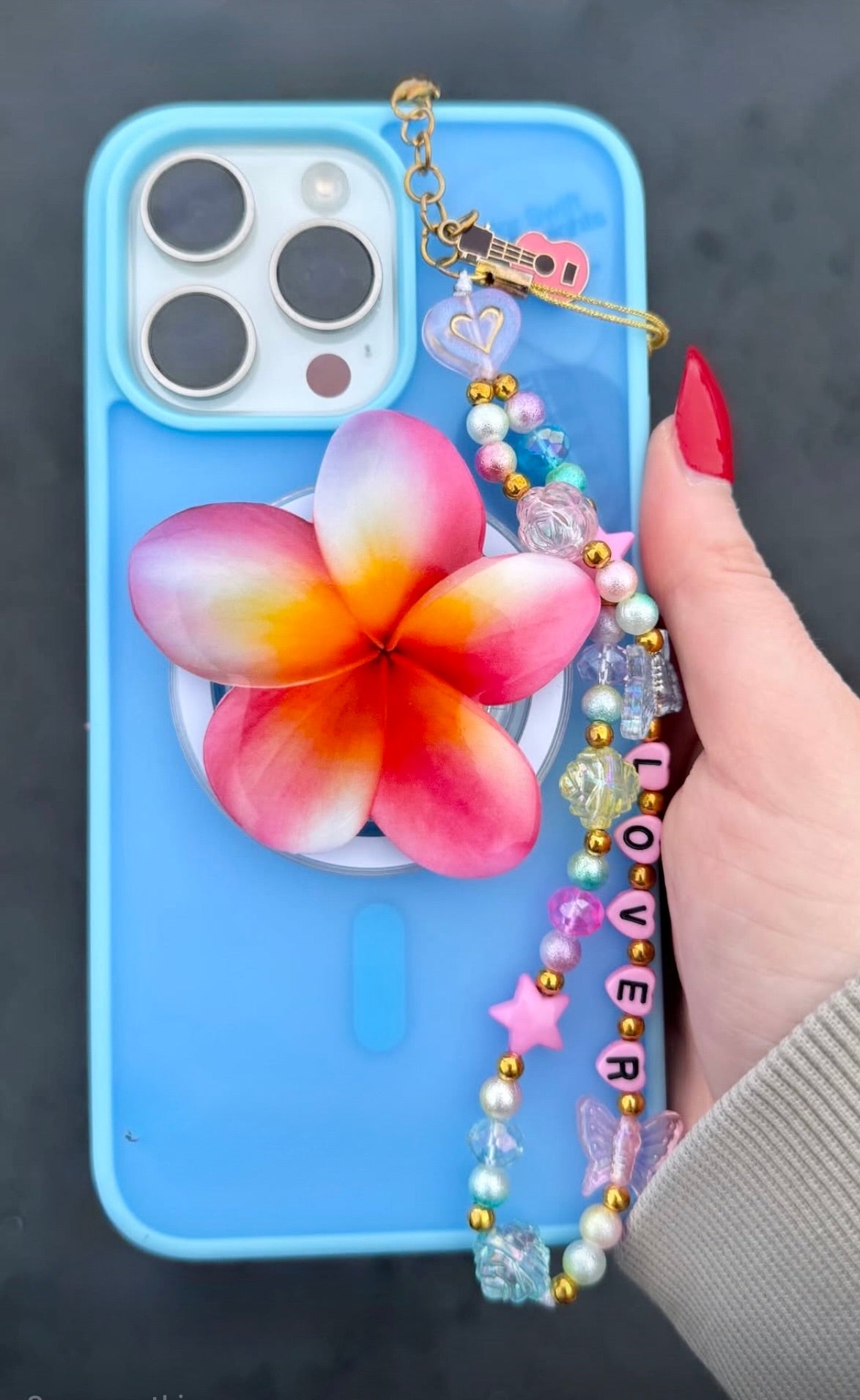 Yellow and Pink Plumeria Magsafe