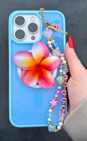 Yellow and Pink Plumeria Magsafe