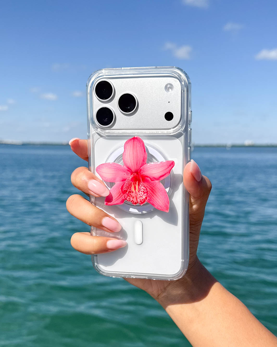 Pink Petal Adhesive Grip
