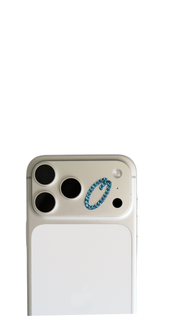Blue Bedazzled letter