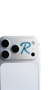Blue Bedazzled letter