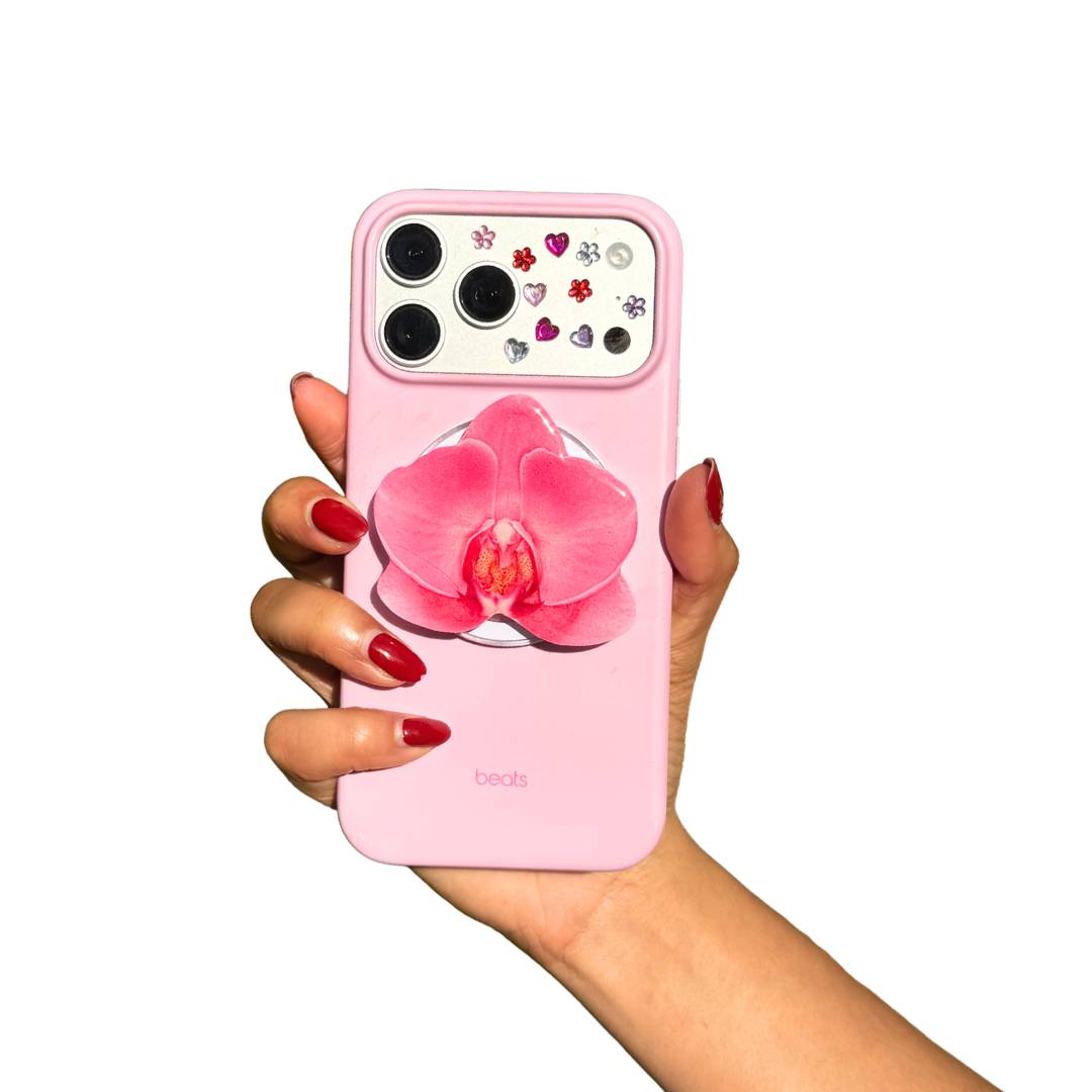 Baby Pink Orchid Adhesive Grip