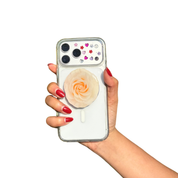 White Rose MagSafe Grip