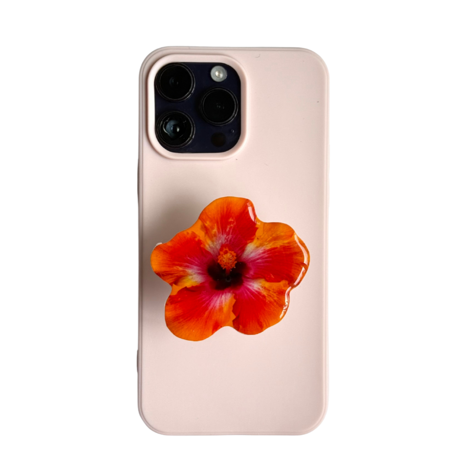 Sunset Hibiscus Adhesive