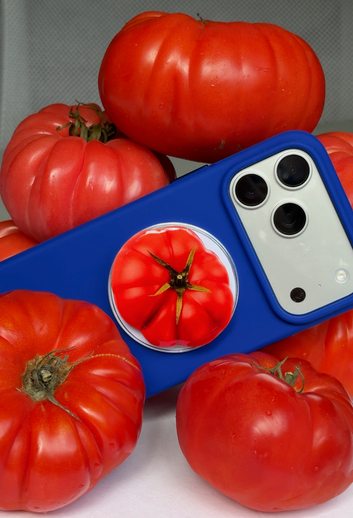 Tomato Phone Grip