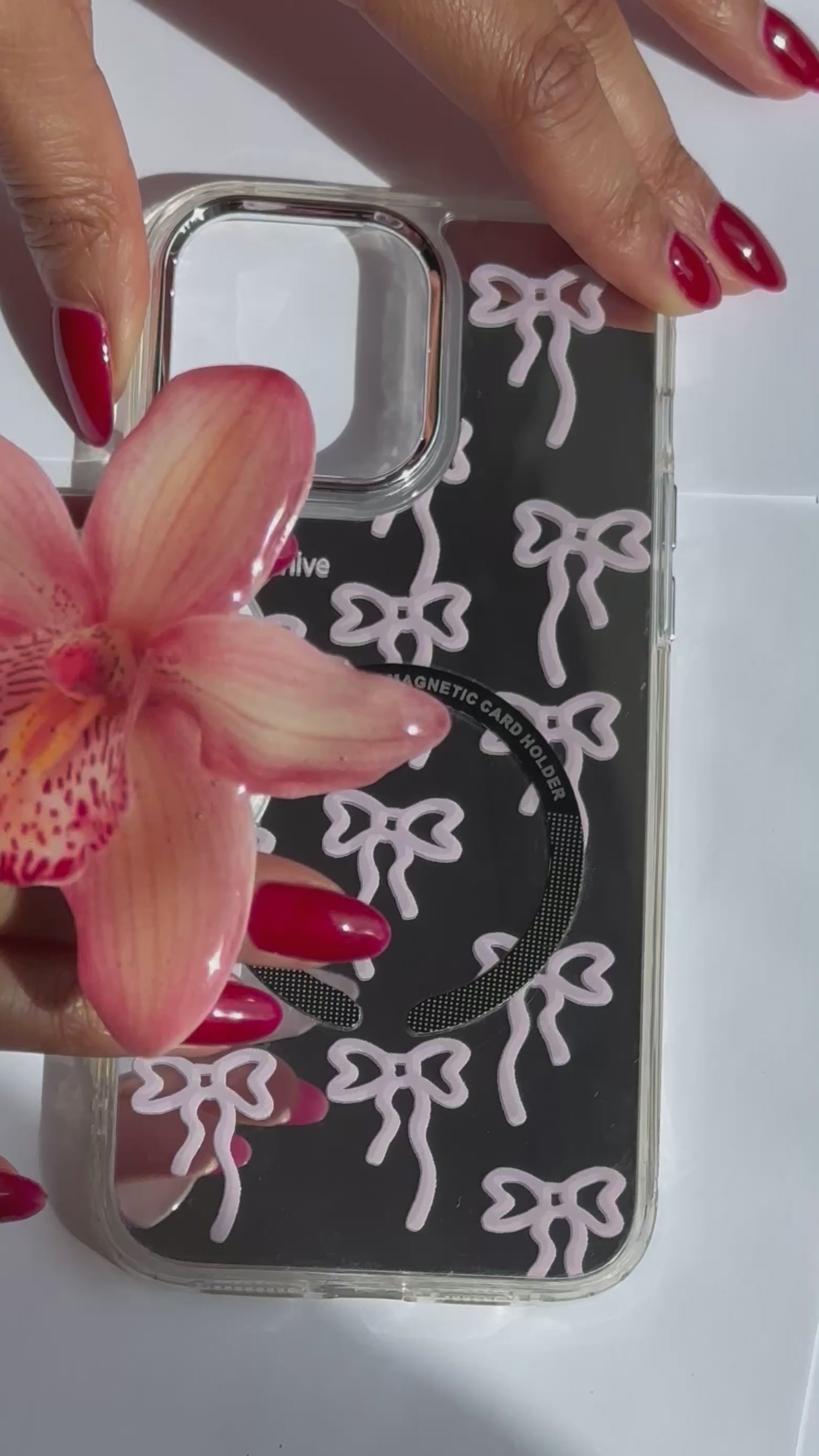 Pink petal MagSafe