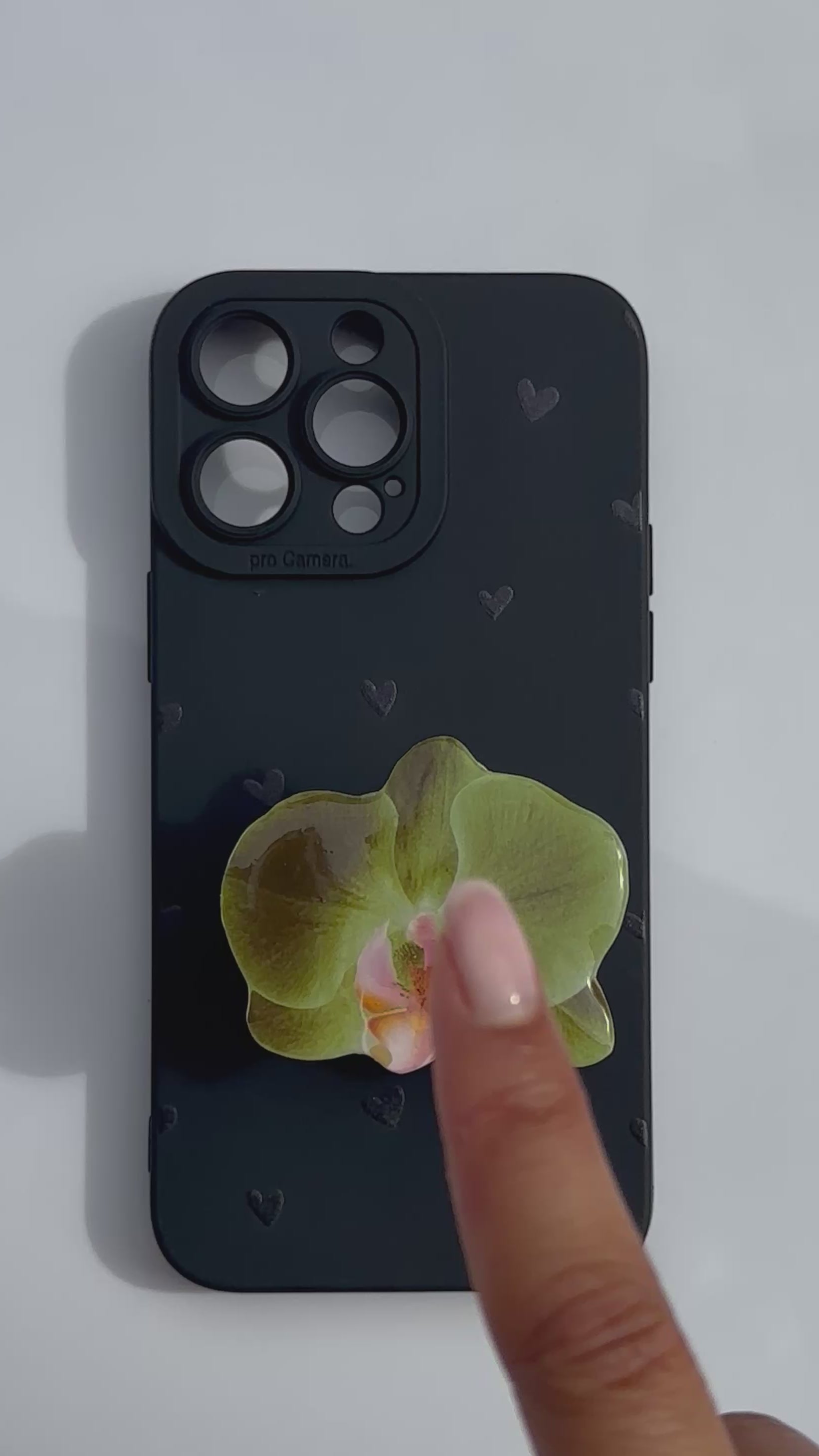 Matcha orchid adhesive