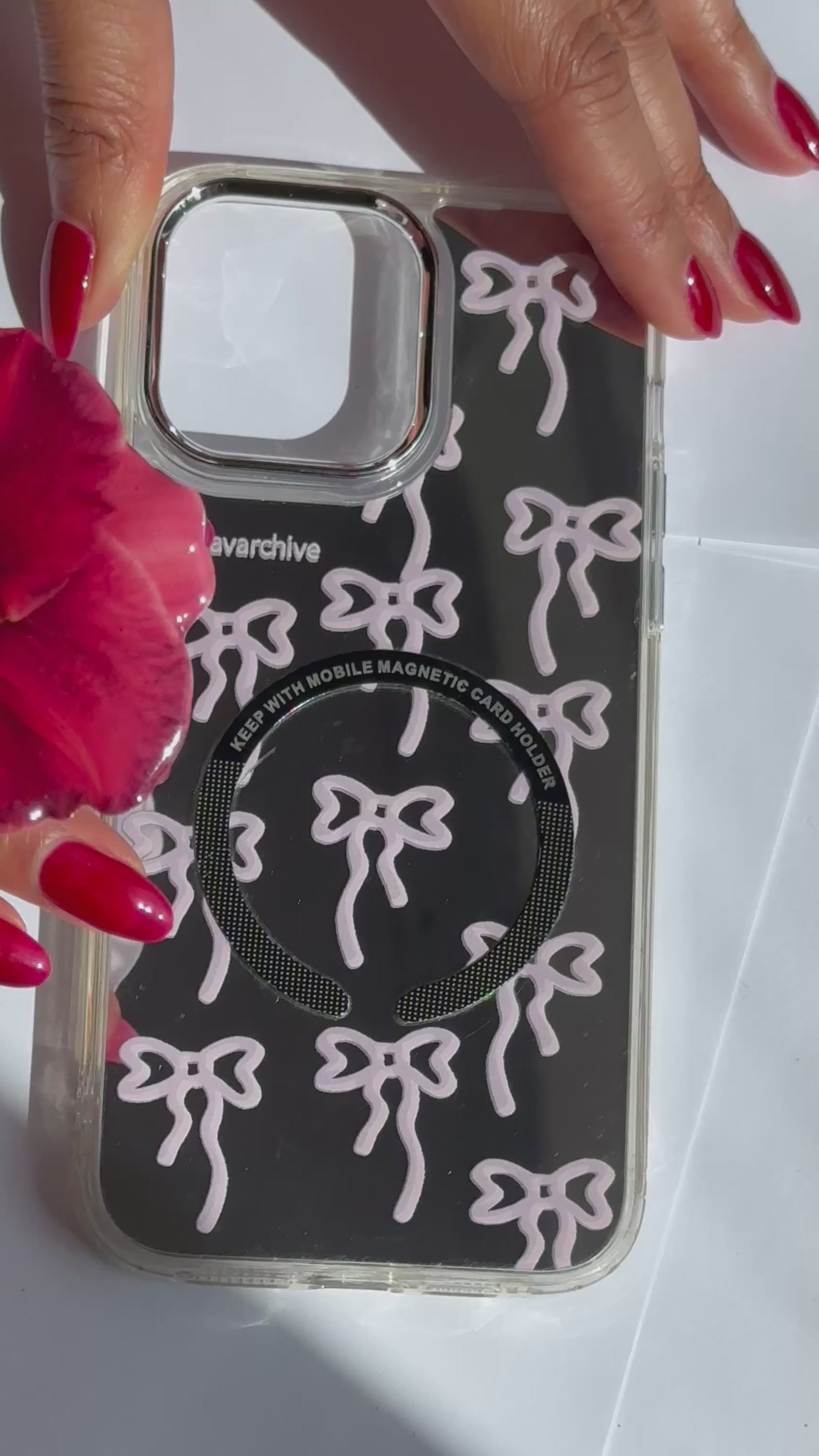 Red Lily Flower MagSafe