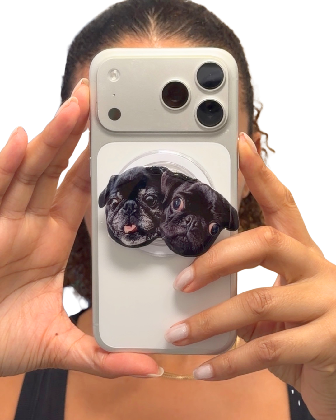 Double Pet Personalized Phone Grip