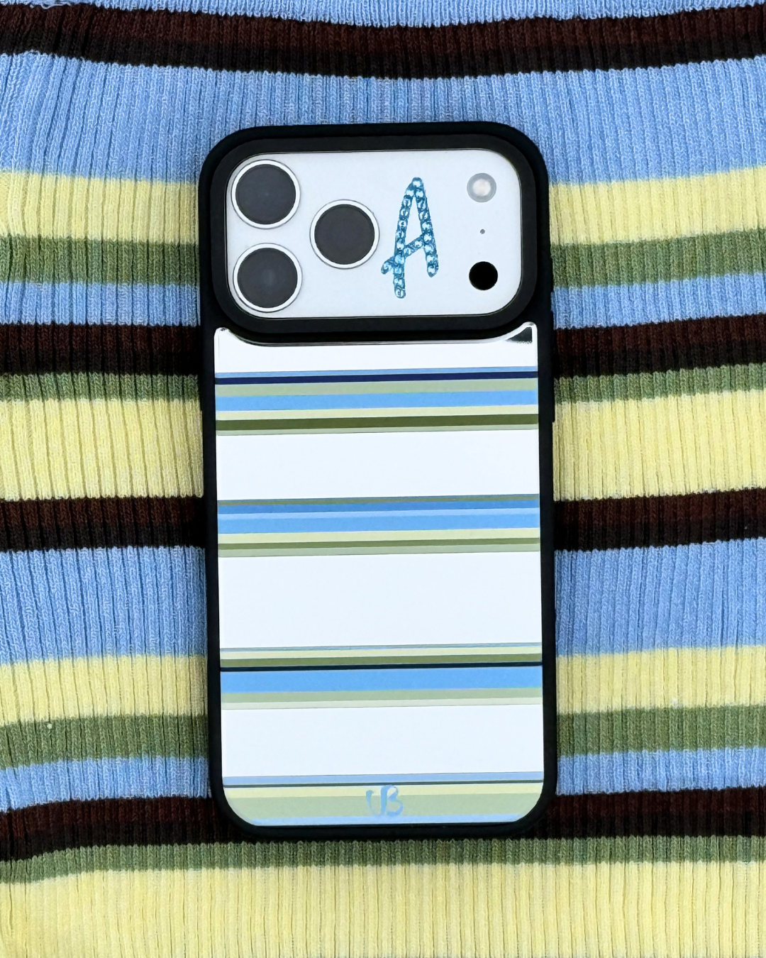 Blue MagSafe Mirrored Case