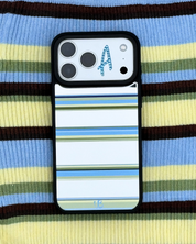 Blue MagSafe Mirrored Case